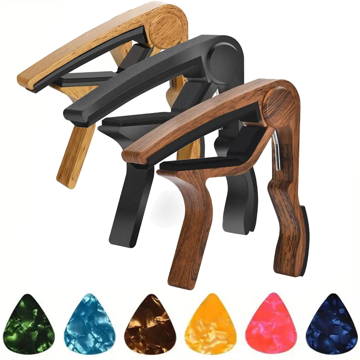 Guitar Capo Clip - Высококачественный гитарный каподастр из цинкового сплава