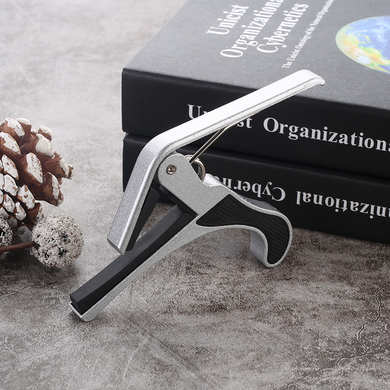Guitar Capo Clip - Металлический гитарный каподастр для акустической электрогитары