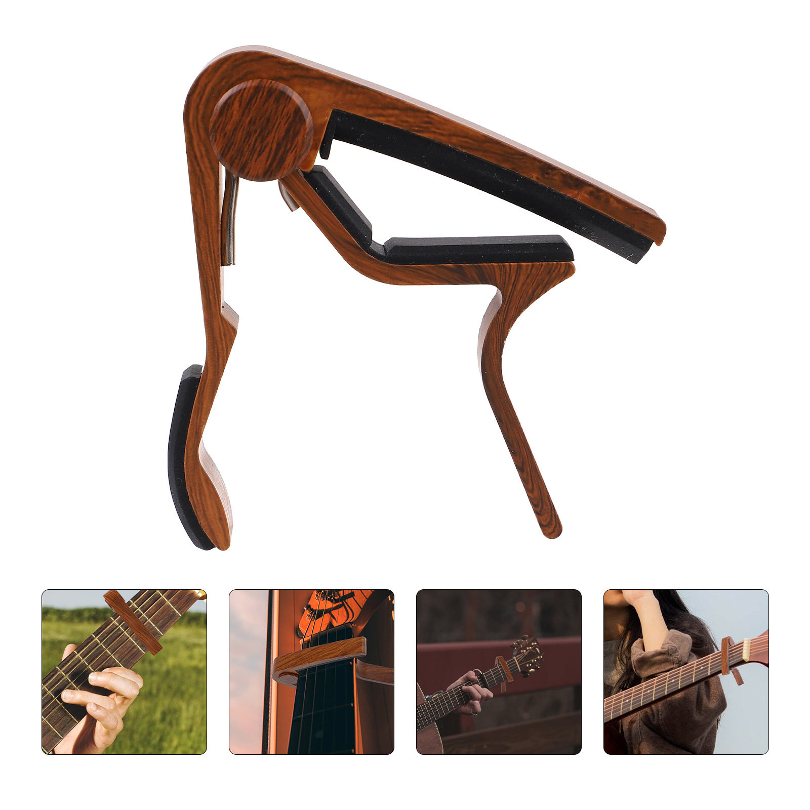 Guitar Capo Clip - Металлический каподастр для гитары, изготовлен из