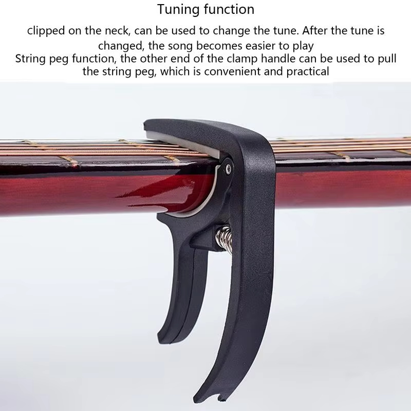 Портативный пластиковый капо д – обзор и цена Guitar Capo Clip