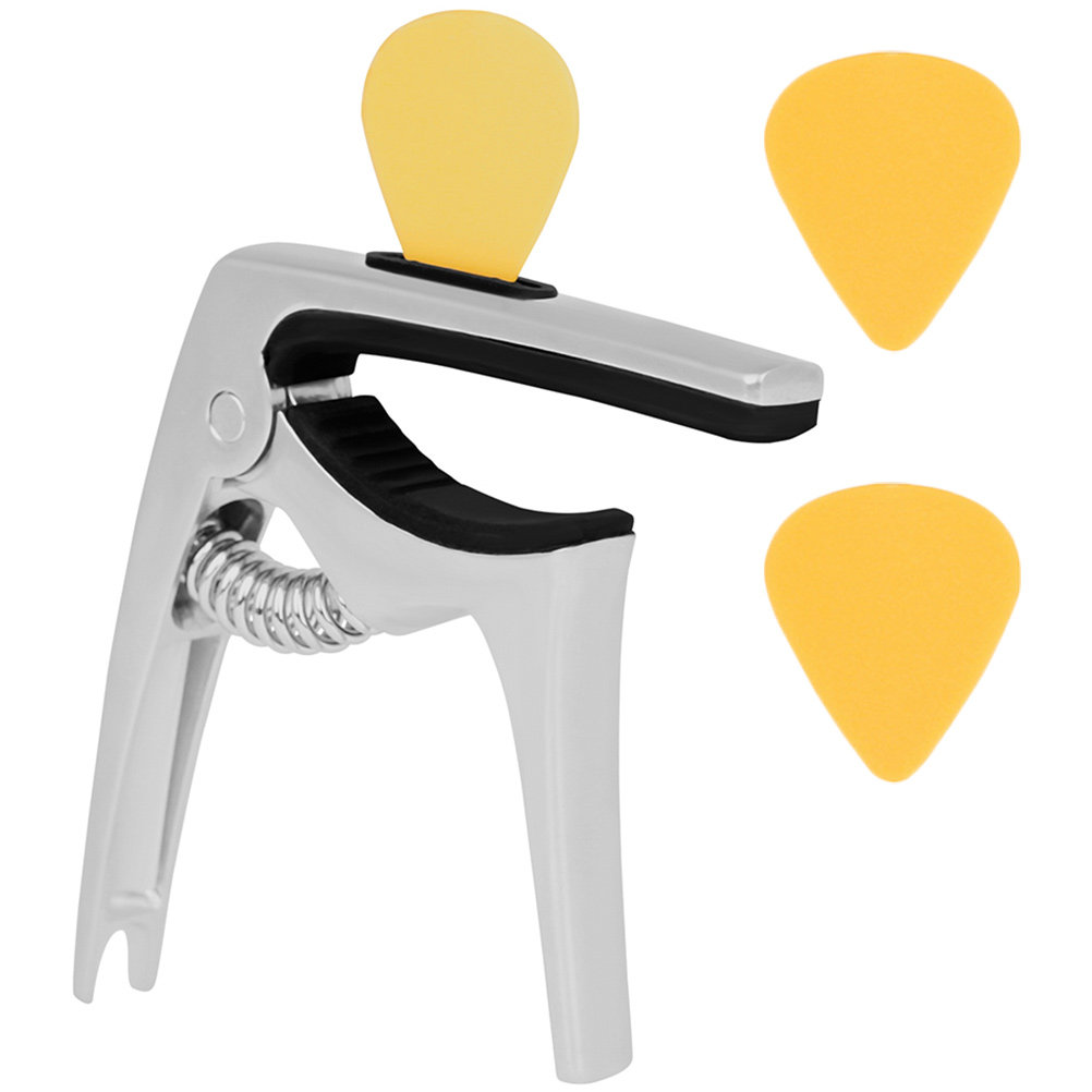 Универсальный металлический ка – обзор и цена Guitar Capo Clip