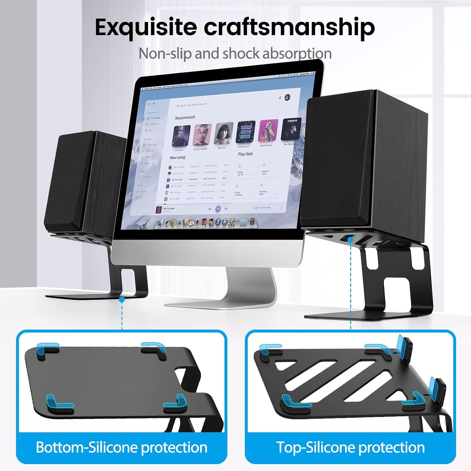 Комплект из 2 подставок для на – обзор и цена Studio Monitor Speaker