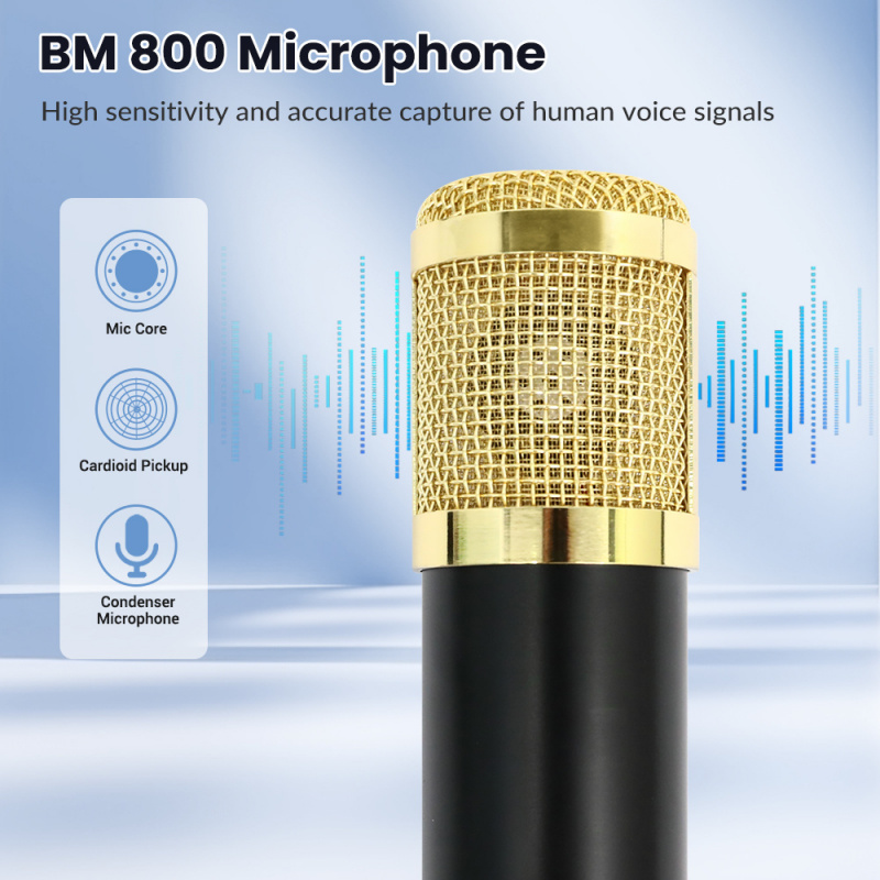 Конденсаторный микрофон BM800, – обзор и цена Audio Music Grading