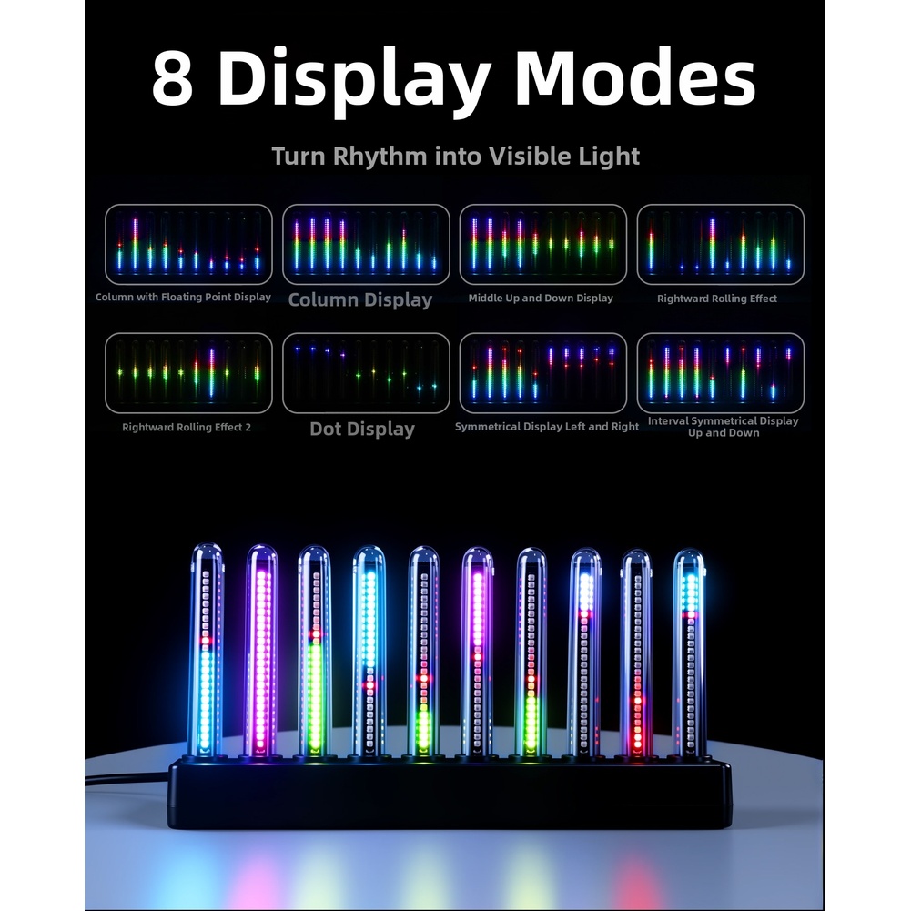 RGB LED-подсветка для SPECTRUM – обзор и цена Audio Music Effect