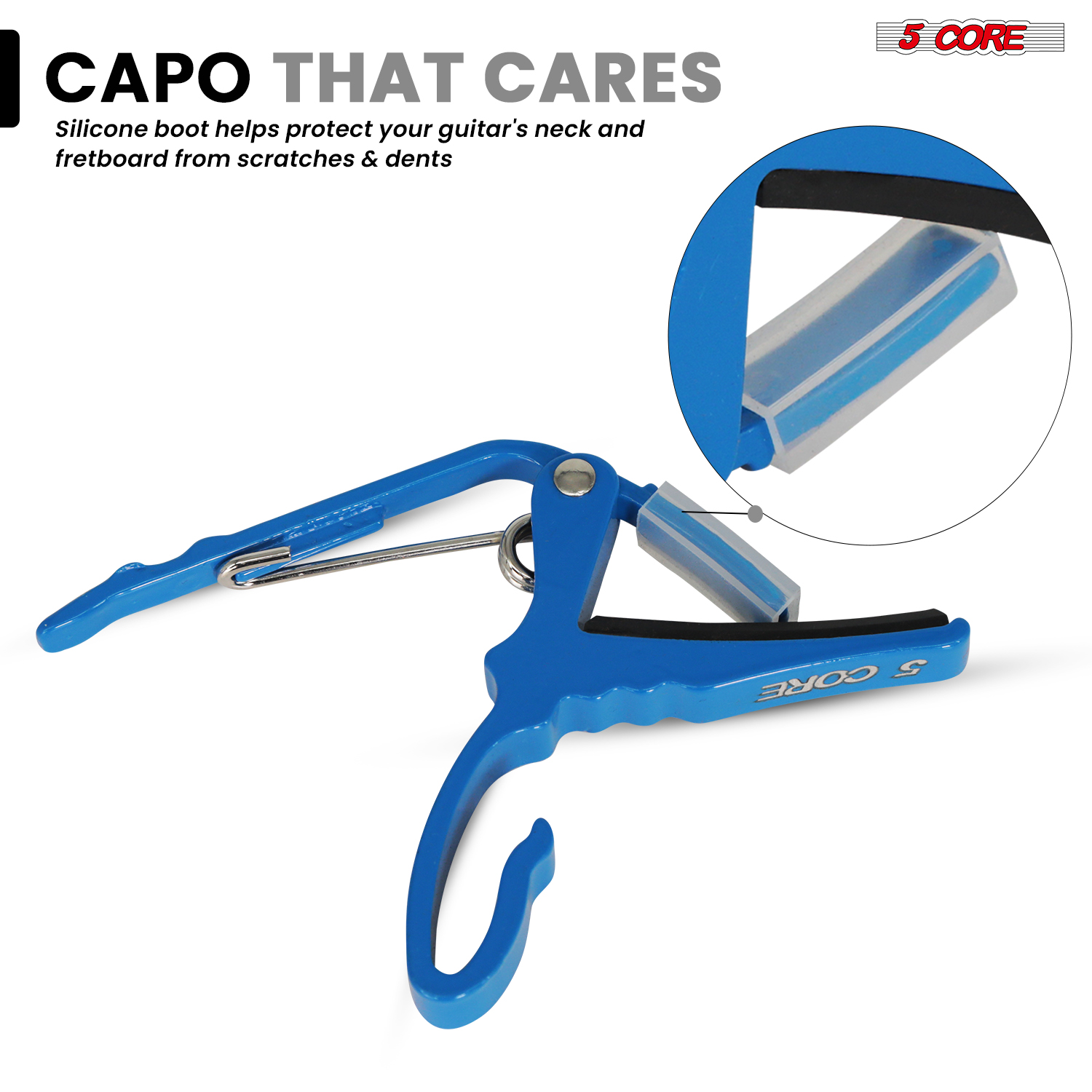 Комплект: 5-струнный капо для  – обзор и цена Guitar Capo Clip
